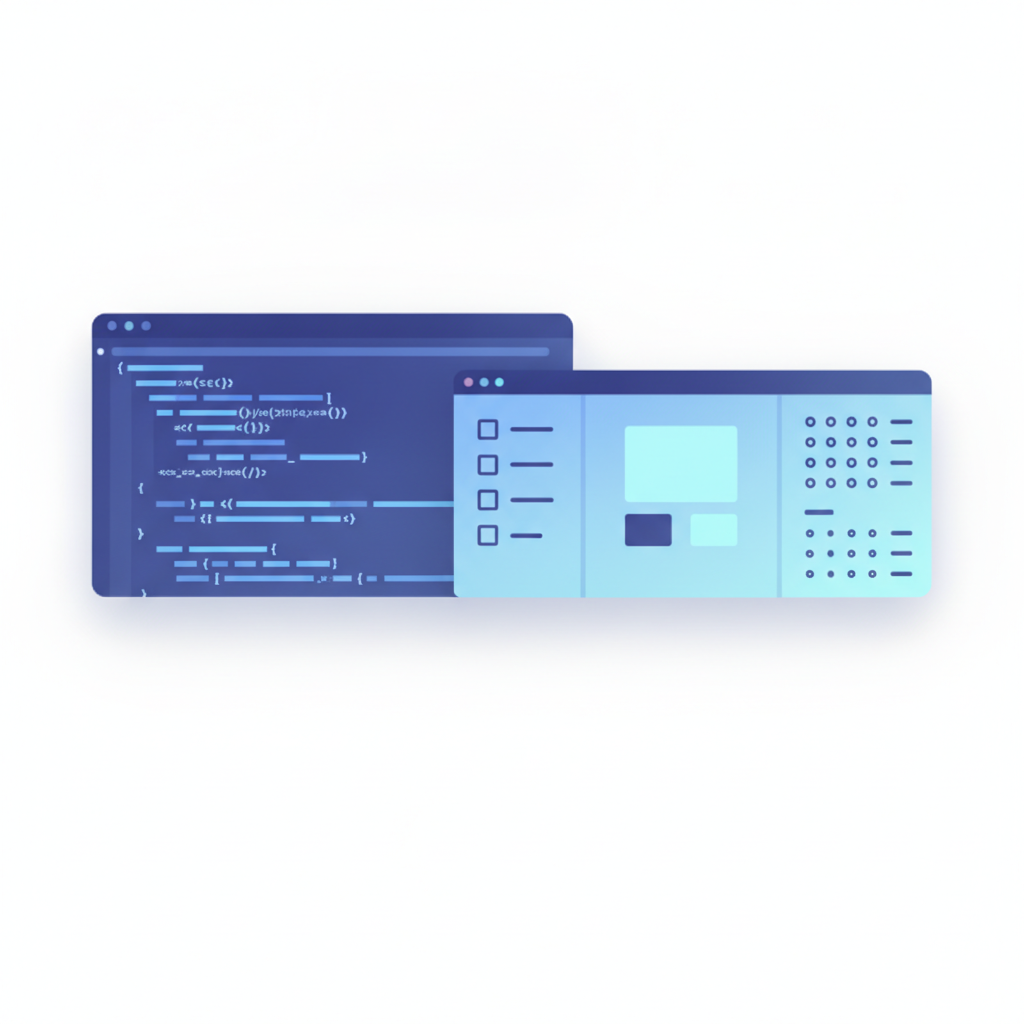 Split-pane CodeMirror editor showing API Blueprint source on the left and rendered three-column preview on the right