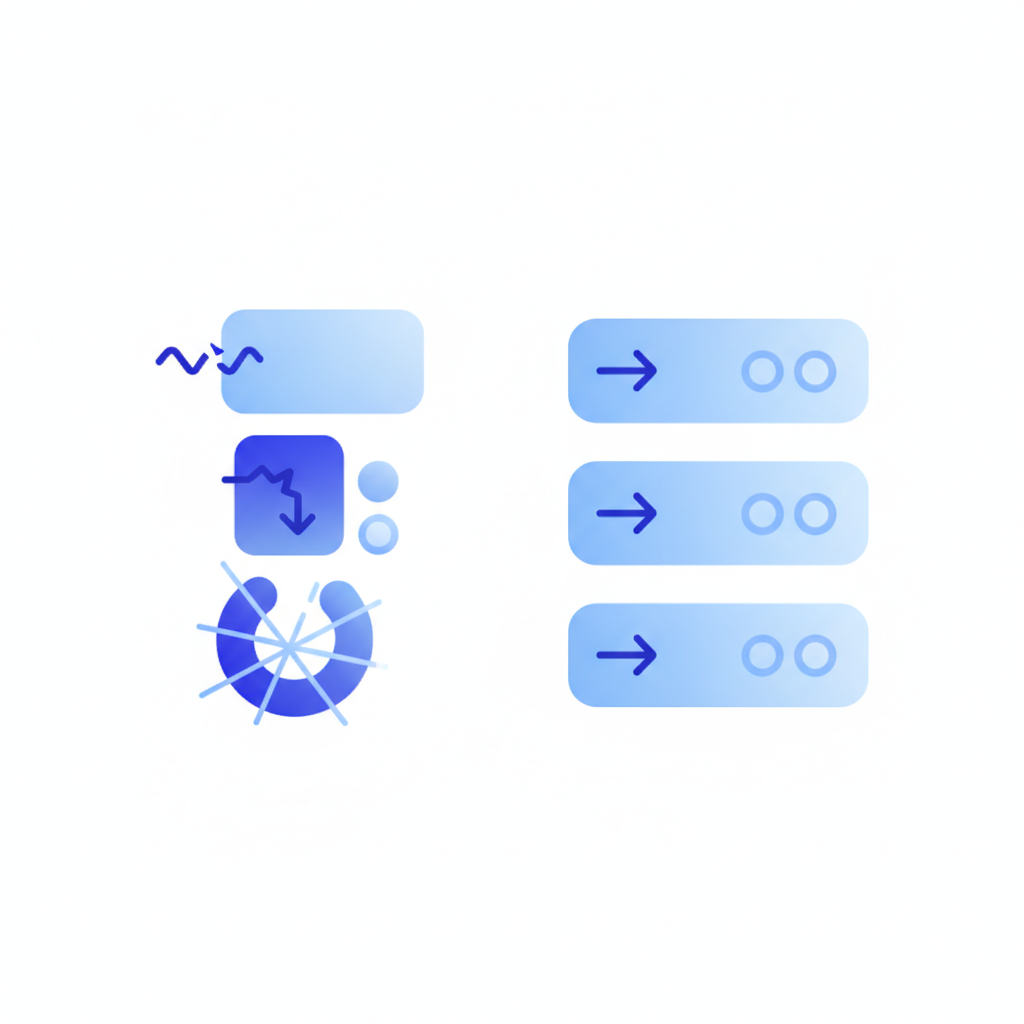 side-by-side comparison of inconsistent vs consistent API Blueprint endpoint blocks, no text overlay