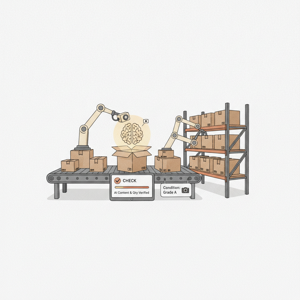 Shipped: AI Content and Quantity Verification on Receiving